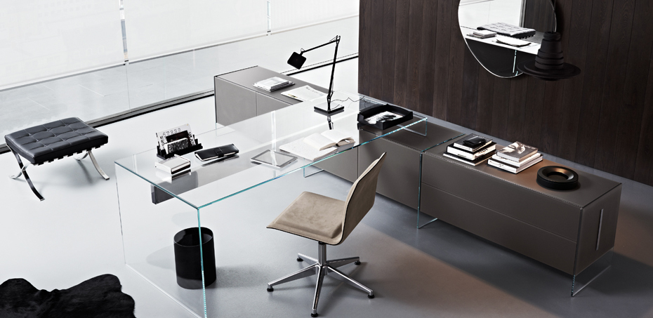 design glass desk