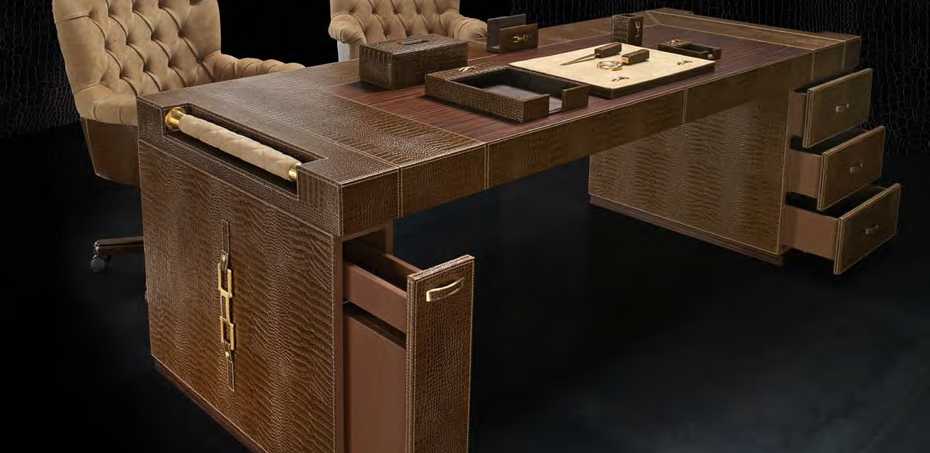 Luxury executive desk Wall Street by Formitalia