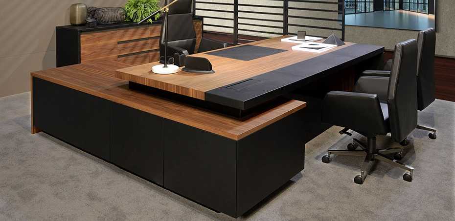 Executive office desk Kefa by i4Mariani, design Matteo Nunziati