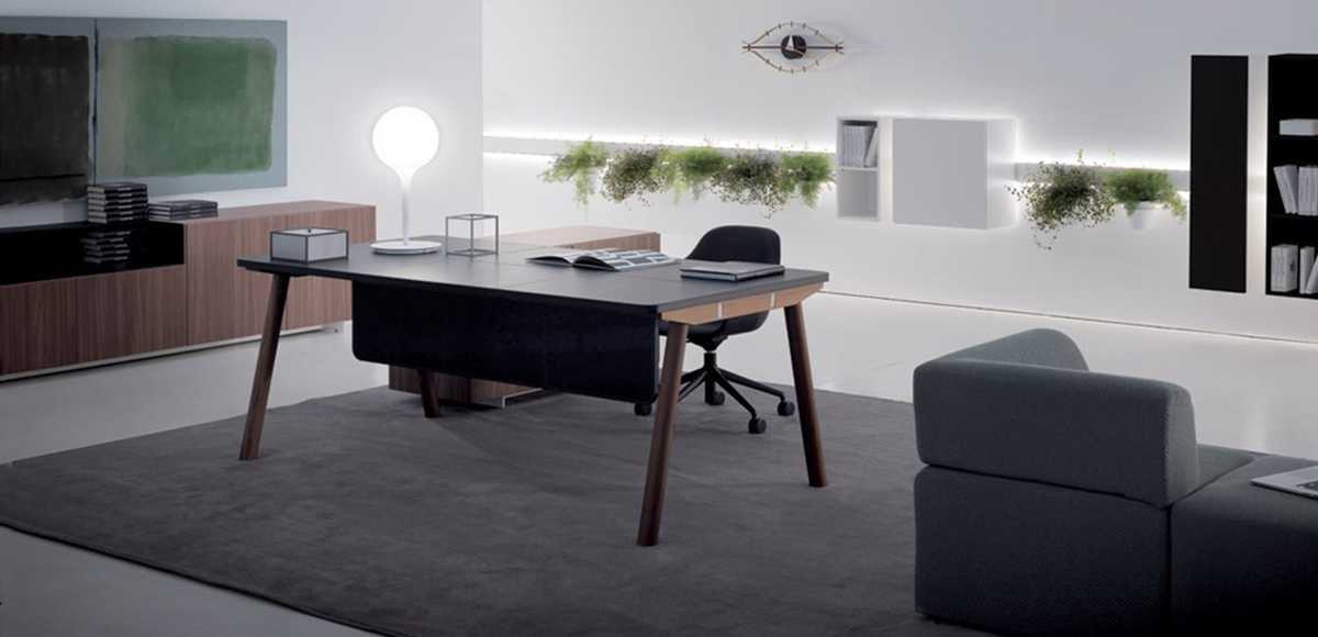 Italian Executive Desk Noto By Della Valentina Design Enzo Berti