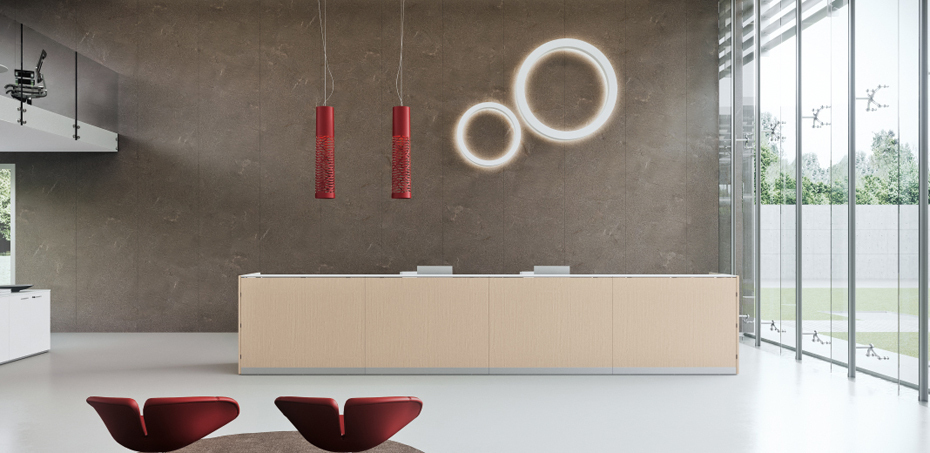 The Reception Counter Qubo By Della Valentina Officefurnitureitaly