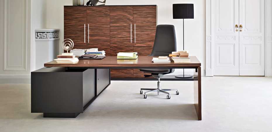 Executive Office Desk Report By Sinetica L Shape