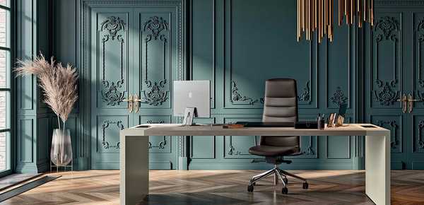 Contemporary Office Desk Essential Double | Italy