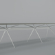 glass top desk foster cosmos