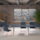meeting table leather