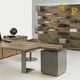 implement solid wooden desk