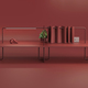 red italian desk itube alea