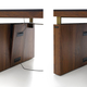 wiring leg desk