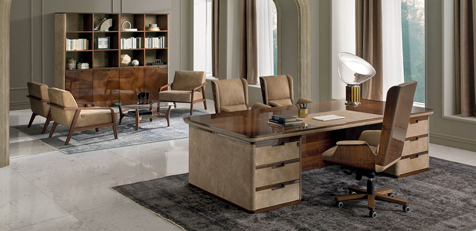 Classic office furniture Avatar by i4Mariani, design Umberto Asnago